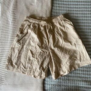 Women's Tan Casual Shorts